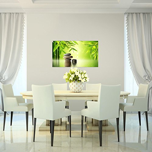 Feng Shui Steine Bild Kunstdruck auf Vlies-Leinwand F081