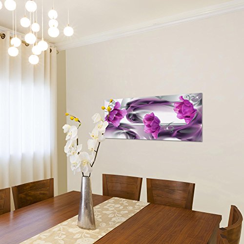 Tulpen Blumen Bild Kunstdruck auf Vlies-Leinwand F458
