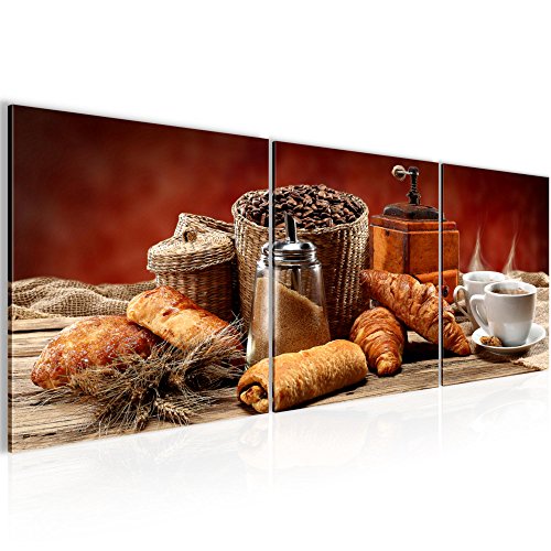 Kaffee Coffee Bild Kunstdruck auf Vlies-Leinwand S099