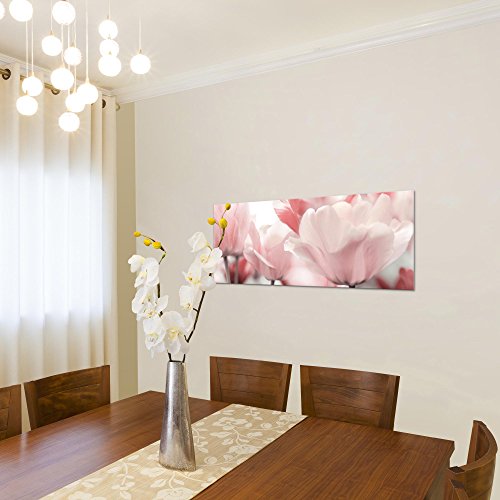 Tulpen Blumen Bild Kunstdruck auf Vlies-Leinwand F460