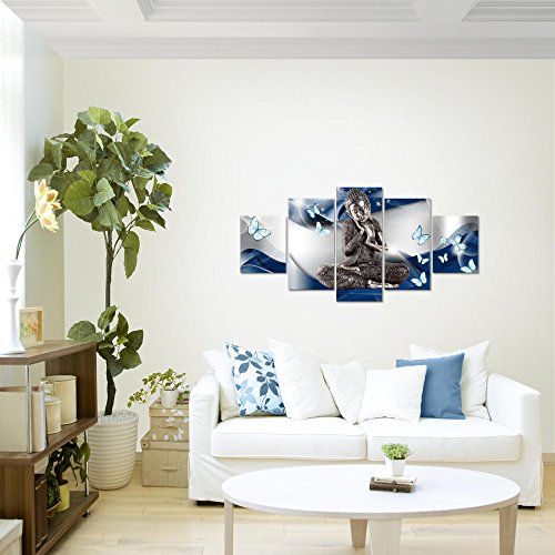 Buddha Feng Shui Bild Kunstdruck auf Vlies-Leinwand F050
