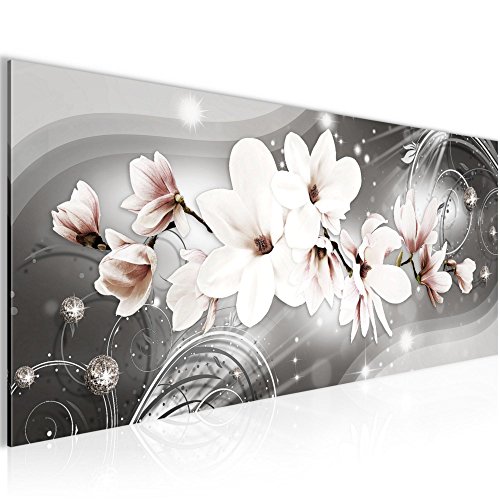Blumen Bild Kunstdruck auf Vlies-Leinwand B505