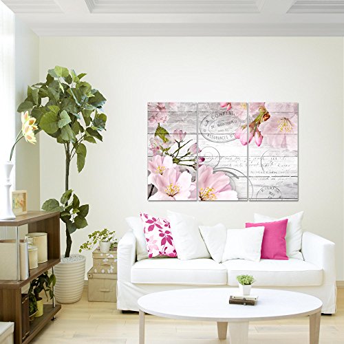 Sakura Blumen Bild Kunstdruck auf Vlies-Leinwand B425