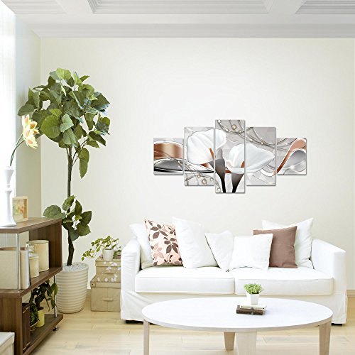 Calla Blumen Bild Kunstdruck auf Vlies-Leinwand B177