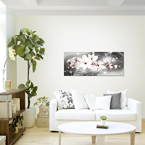 Blumen Bild Kunstdruck auf Vlies-Leinwand B505