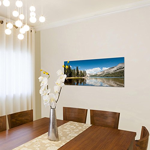 Berg Landschaft Bild Kunstdruck auf Vlies-Leinwand L004