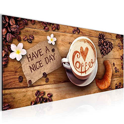 Kaffee Coffee Bild Kunstdruck auf Vlies-Leinwand S103
