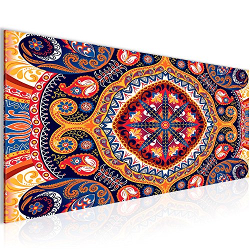 Mandala Abstrakt Bild Kunstdruck auf Vlies-Leinwand S197