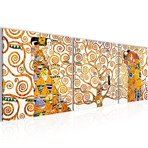 Gustav Klimt - Tree of Life Bild Kunstdruck auf Vlies-Leinwand S077