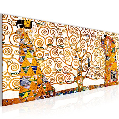 Gustav Klimt - Tree of Life Bild Kunstdruck auf Vlies-Leinwand S080